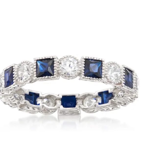 Ross simons sterling ring band - Picture 1 of 6